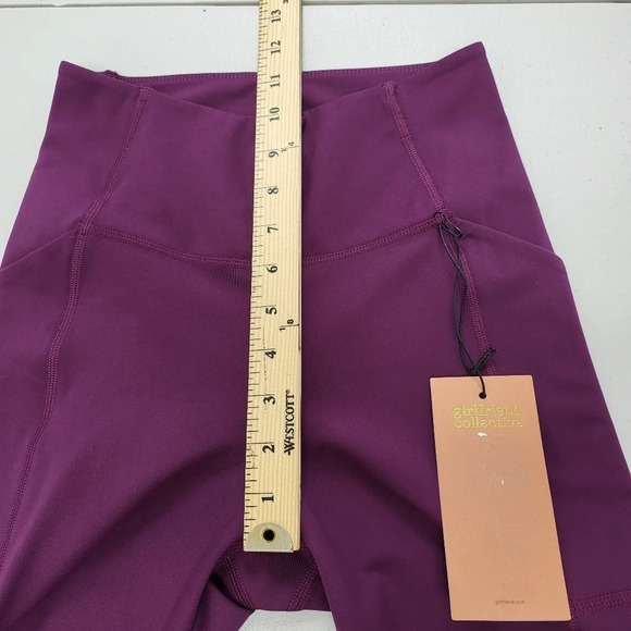 Girlfriend Collective Leggings Plum Style 4024 Yoga Workout Pants Sz Small NWT - Picture 12 of 13
